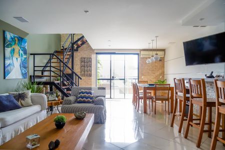 Sala 1 de apartamento à venda com 4 quartos, 310m² em Recreio dos Bandeirantes, Rio de Janeiro