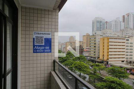 Sacada de apartamento para alugar com 1 quarto, 70m² em José Menino, Santos