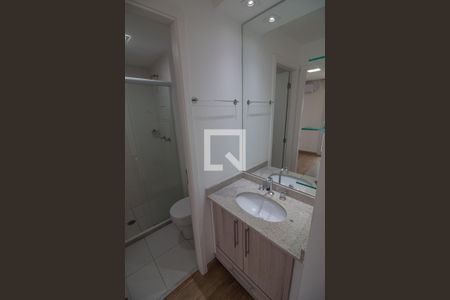 Banheiro de apartamento para alugar com 1 quarto, 45m² em Brooklin, São Paulo