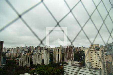Vista da Sala de apartamento para alugar com 3 quartos, 130m² em Vila Clementino, São Paulo