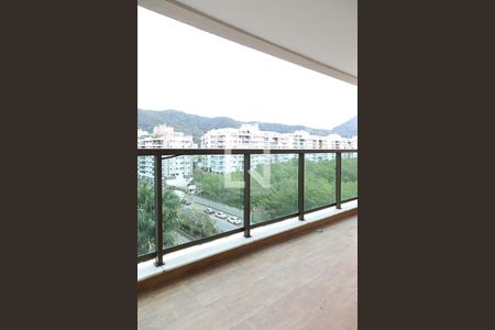 Varanda de apartamento para alugar com 3 quartos, 105m² em Recreio dos Bandeirantes, Rio de Janeiro
