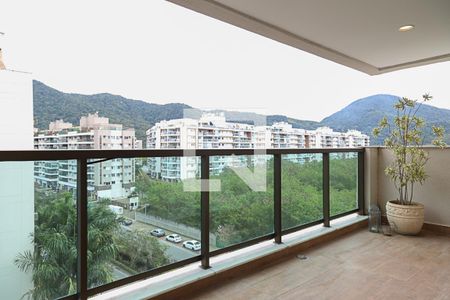 Varanda de apartamento para alugar com 3 quartos, 105m² em Recreio dos Bandeirantes, Rio de Janeiro