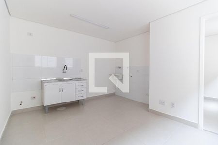 Sala/Cozinha de casa para alugar com 1 quarto, 25m² em Vila Gumercindo , São Paulo