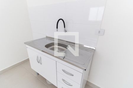 Cozinha de casa para alugar com 1 quarto, 25m² em Vila Gumercindo , São Paulo