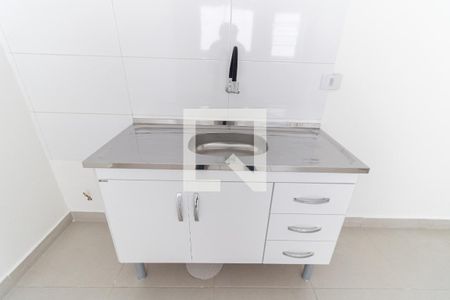 Cozinha de casa para alugar com 1 quarto, 25m² em Vila Gumercindo , São Paulo