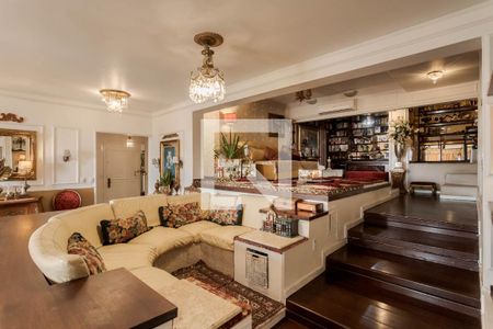 Sala de apartamento à venda com 3 quartos, 127m² em Moinhos de Vento, Porto Alegre