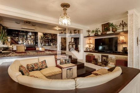 Sala de apartamento à venda com 3 quartos, 127m² em Moinhos de Vento, Porto Alegre