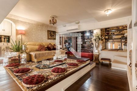 Sala de apartamento à venda com 3 quartos, 127m² em Moinhos de Vento, Porto Alegre