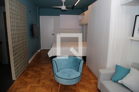 Sala de apartamento à venda com 1 quarto, 49m² em Vila Mariana, São Paulo