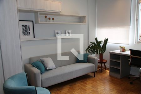 Sala de apartamento à venda com 1 quarto, 49m² em Vila Mariana, São Paulo