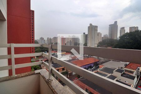 Varanda da Sala de apartamento para alugar com 2 quartos, 59m² em Jardim, Santo André