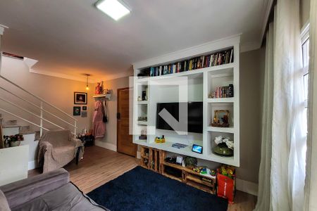 Sala de Estar de casa de condomínio à venda com 3 quartos, 119m² em Sacomã, São Paulo
