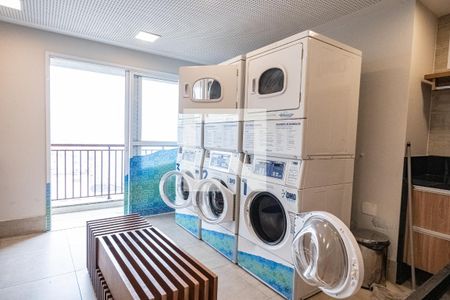 Studio à venda com 33m², 1 quarto e 1 vagaLavanderia