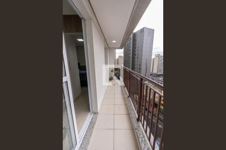 varanda de kitnet/studio para alugar com 1 quarto, 33m² em Centro, São Paulo