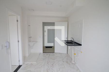 Cozinha e Área de Serviço de apartamento para alugar com 1 quarto, 24m² em Paraíso do Morumbi, São Paulo