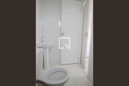 Banheiro da Suíte de apartamento para alugar com 1 quarto, 24m² em Paraíso do Morumbi, São Paulo