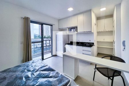 Studio de kitnet/studio para alugar com 1 quarto, 26m² em Indianópolis, São Paulo
