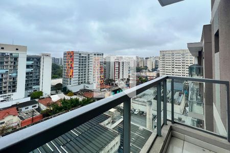 Sacada de kitnet/studio para alugar com 1 quarto, 26m² em Indianópolis, São Paulo