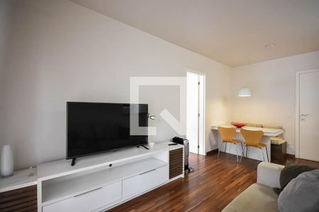 Sala de apartamento para alugar com 1 quarto, 54m² em Morumbi, São Paulo