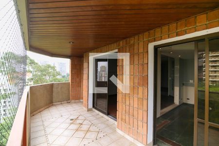 Varanda da Sala de apartamento à venda com 3 quartos, 186m² em Vila Suzana, São Paulo
