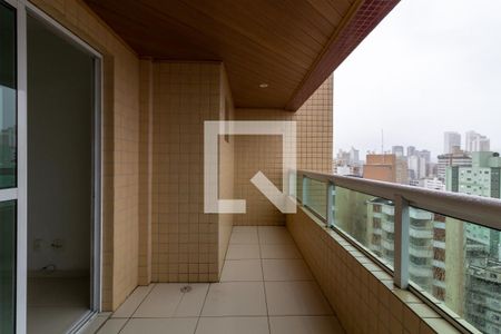 Varanda de apartamento para alugar com 2 quartos, 115m² em Guilhermina, Praia Grande