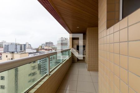 Varanda de apartamento para alugar com 2 quartos, 115m² em Guilhermina, Praia Grande