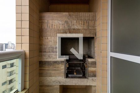 Detalhe da varanda de apartamento para alugar com 2 quartos, 115m² em Guilhermina, Praia Grande