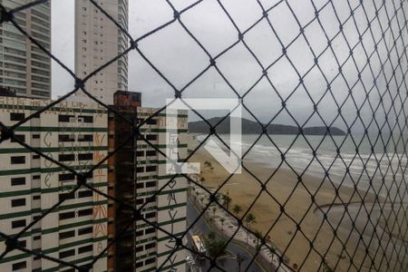 Vista da sala de apartamento para alugar com 1 quarto, 47m² em Boqueirão, Praia Grande