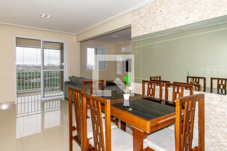 Sala de Jantar de apartamento para alugar com 2 quartos, 75m² em Vila Augusta, Guarulhos