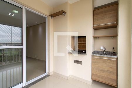 Varanda da Sala de apartamento para alugar com 2 quartos, 75m² em Vila Augusta, Guarulhos