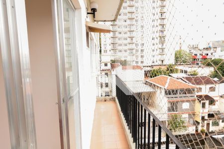 Varanda da Sala de apartamento à venda com 2 quartos, 72m² em Rocha, Rio de Janeiro