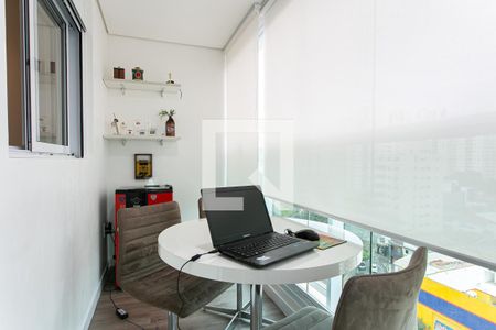 Varanda de apartamento à venda com 1 quarto, 45m² em Vila Gomes Cardim, São Paulo