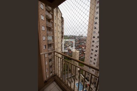 Varanda da Sala de apartamento à venda com 2 quartos, 50m² em Itaquera, São Paulo