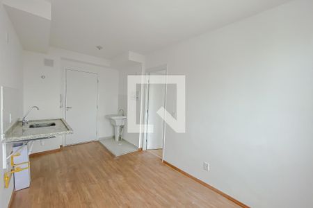 Sala e Cozinha de kitnet/studio para alugar com 1 quarto, 25m² em Brás, São Paulo