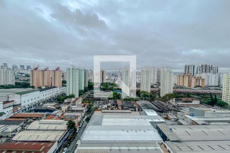 Vista da Sala e Cozinha de kitnet/studio para alugar com 1 quarto, 25m² em Brás, São Paulo