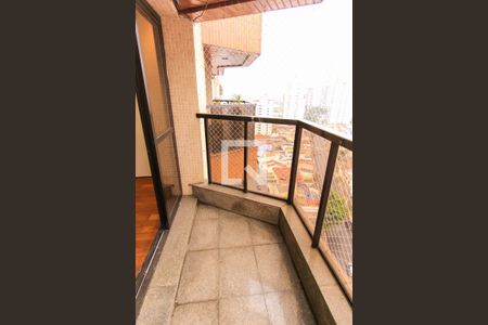 varanda de apartamento para alugar com 3 quartos, 132m² em Vila Regente Feijó, São Paulo