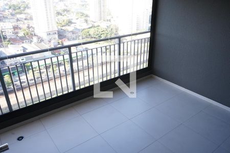 Varanda da Sala de apartamento à venda com 2 quartos, 60m² em Vila Esperança, São Paulo