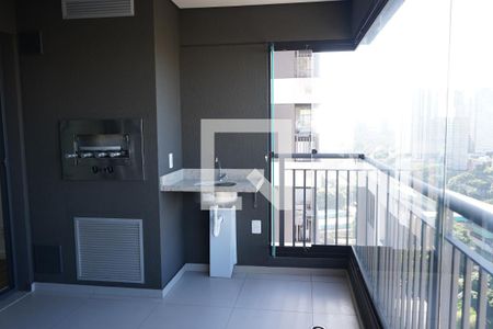 Varanda da Sala de apartamento à venda com 2 quartos, 60m² em Vila Esperança, São Paulo