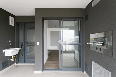 Varanda gourmet  de apartamento à venda com 2 quartos, 60m² em Vila Esperança, São Paulo