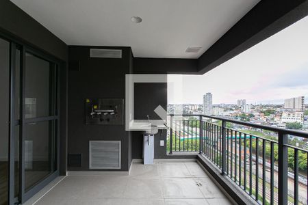 Varanda gourmet de apartamento à venda com 2 quartos, 60m² em Vila Esperança, São Paulo