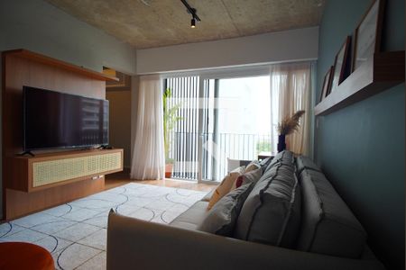 Sala  de apartamento à venda com 2 quartos, 80m² em Jardim Europa, Porto Alegre