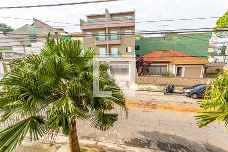 Vista da Sala de casa à venda com 3 quartos, 197m² em Vila Alzira, Santo André
