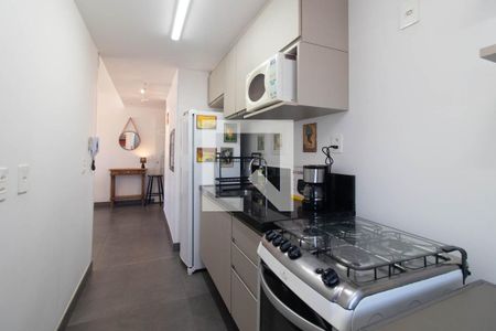 Cozinha de apartamento à venda com 2 quartos, 57m² em Santana, Porto Alegre