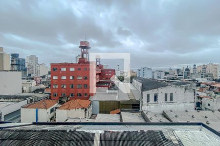 Vista da Sala e Cozinha e Lavanderia de apartamento à venda com 1 quarto, 25m² em Brás, São Paulo
