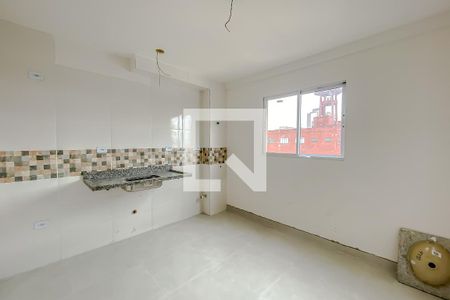 Sala e Cozinha e Lavanderia de apartamento à venda com 1 quarto, 25m² em Brás, São Paulo