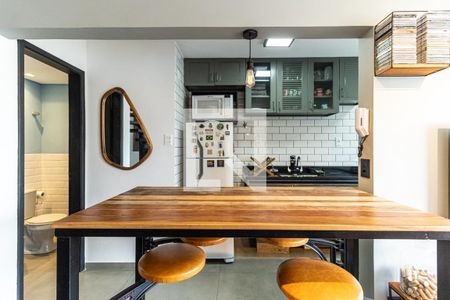 Apartamento à venda com 90m², 1 quarto e 1 vagaCozinha - Mesa