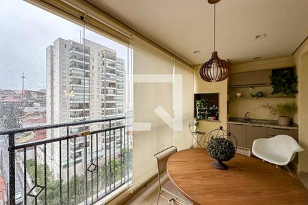 Varanda da Sala de apartamento para alugar com 3 quartos, 132m² em Santana, São Paulo