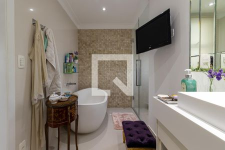 Apartamento para alugar com 138m², 2 quartos e 3 vagasBanheiro da Suíte 