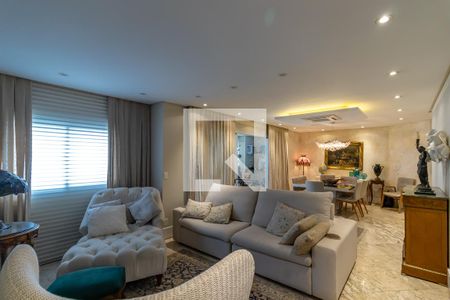 Sala de apartamento para alugar com 2 quartos, 138m² em Indianópolis, São Paulo