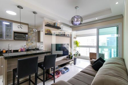 Sala de apartamento à venda com 2 quartos, 65m² em Centro, Campinas